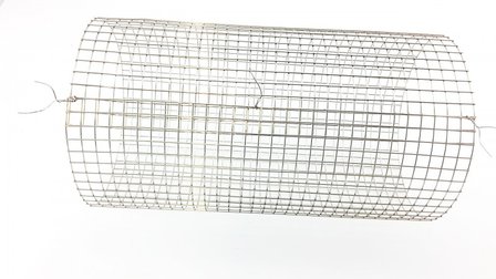 Vonkenvanger RVS gaas 30 X 70 cm  voor Houtkachels, Pelletkachels en Openhaarden