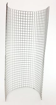 Vonkenvanger RVS gaas 30 X 70 cm  voor Houtkachels, Pelletkachels en Openhaarden