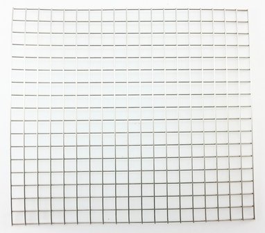 Vonkenvanger RVS gaas 30 X 100 cm voor Houtkachels, Pelletkachels en Openhaarden