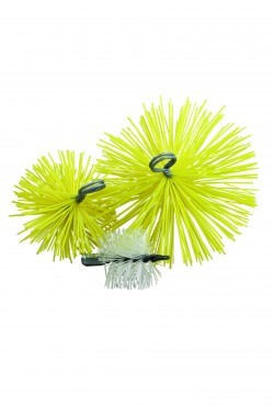 Schoorsteen borstels Staal Nylon