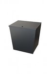 Pellet bak, zwart, 40 x 30 x 40 cm hoog  