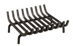 Haardrooster voor open haard of kachel, 40 x 36 cm
