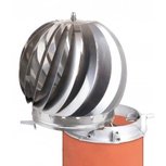 Spinner plus RVS blank, Roterende trekkap, tot Ø 250 mm, met veegluik Spinner plus RVS blank, Roterende trekkap, tot Ø 250 mm, met veegluik