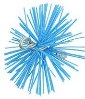 Schoorsteen Nylonborstel rond Ø 200 mm