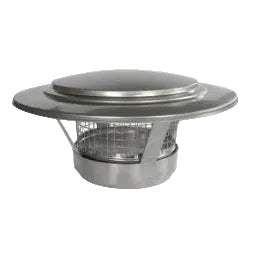 regenkap schoorsteen