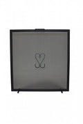 Haardscherm / Vonkenscherm Zwart H 75 cm x B 75 cm