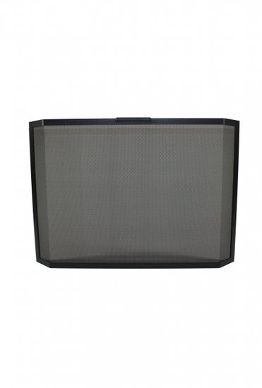Haardscherm / Vonkenscherm Zwart H 62 x B 63 cm
