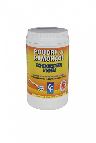 Schoorsteenreiniger in poedervorm
