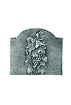 Haardplaat, Raisins, 48 B x 44 cm H, 20 KG.