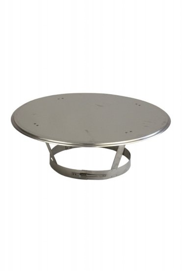Vonkenvanger / regenkap RVS voor 250 mm