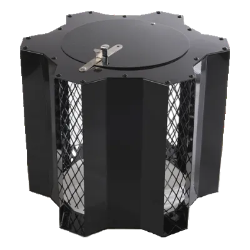 Optimus Black Junior, vaste trekkap,voor Ø 80 tot Ø 235 mm, met veegluik