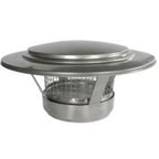 regenkap met vonkenvanger