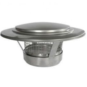 regenkap met vonkenvanger