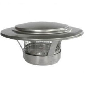 regenkap met vonkenvanger